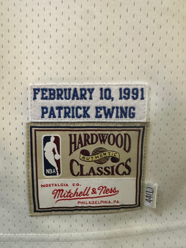 PATRICK EWING 1991 ALL STAR GAME MITCHELL & NESS AUTHENTIC JERSEY