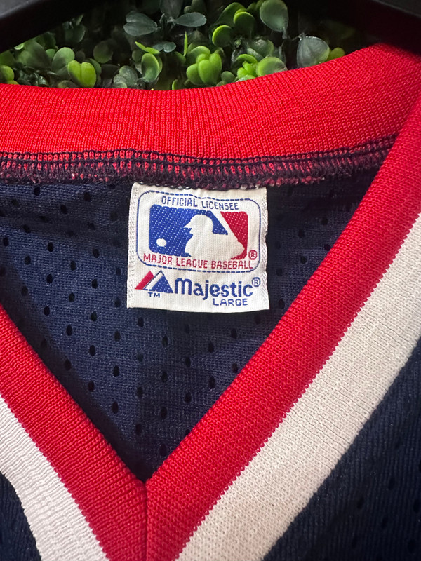 VINTAGE BOSTON RED SOX MAJESTIC #2 JERSEY