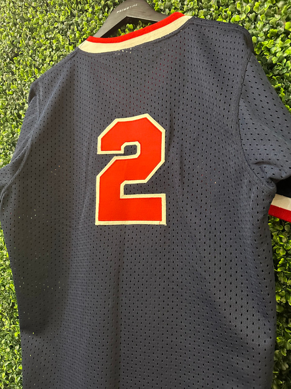VINTAGE BOSTON RED SOX MAJESTIC #2 JERSEY