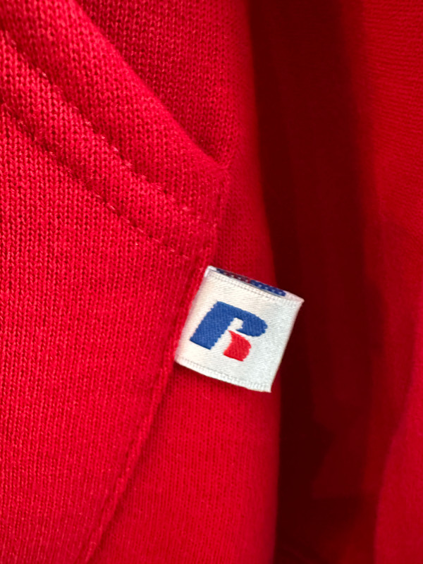 RUTGERS RUSSELL ATHLETIC RED HOODIE