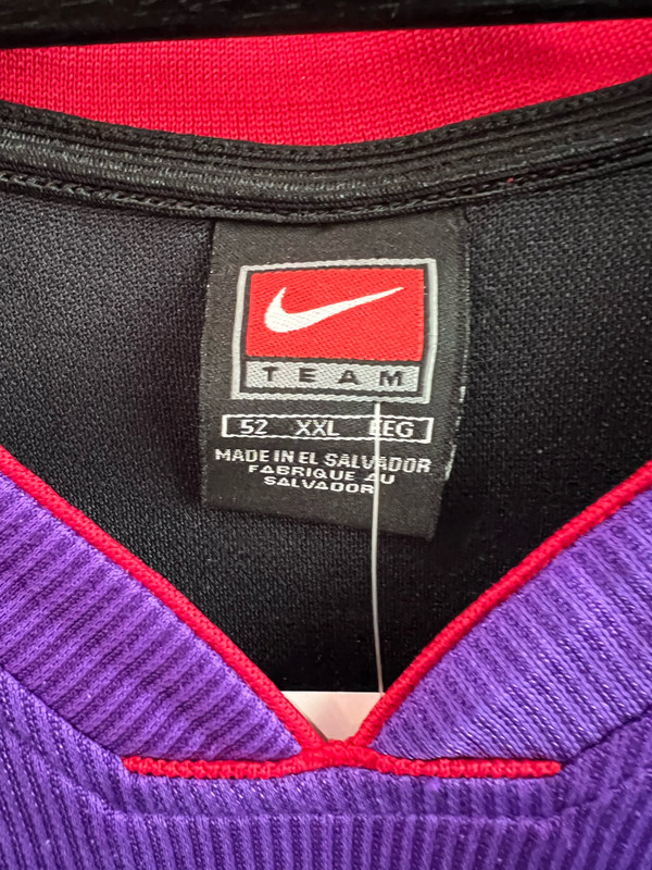 VINCE CARTER TORONTO RAPTORS AUTHENTIC NIKE JERSEY