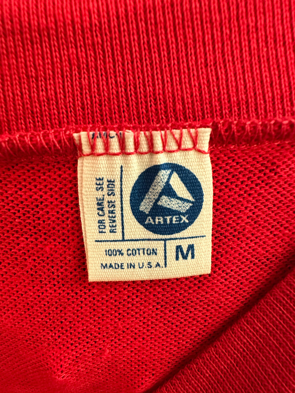 VINTAGE RUTGERS FOOTBALL ARTEX HENLEY