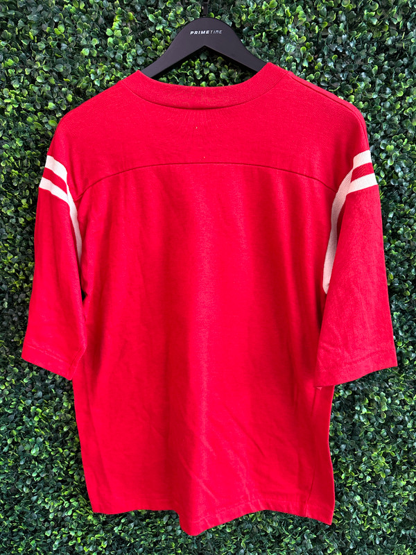 VINTAGE RUTGERS FOOTBALL ARTEX HENLEY