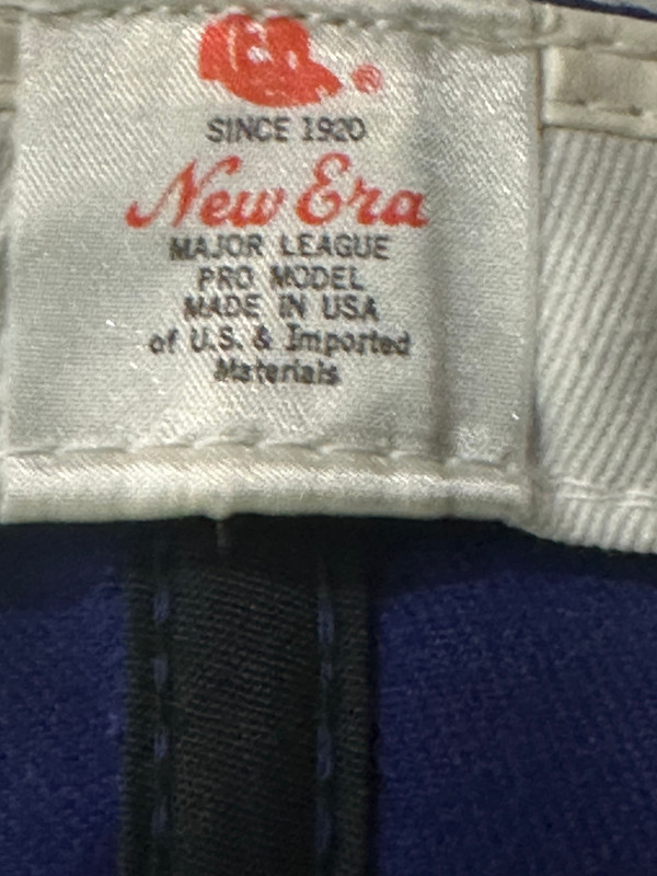 DEADSTOCK VINTAGE CHICAGO CUBS NEW ERA FITTED CAP