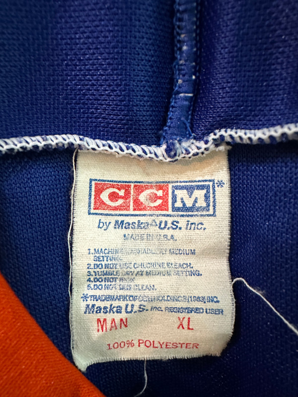 VINTAGE NY ISLANDERS CCM JERSEY