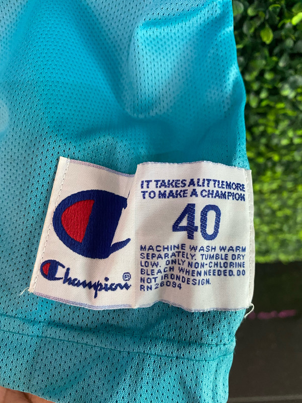 VINTAGE BRYANT REEVES VANCOUVER GRIZZLIES CHAMPION JERSEY