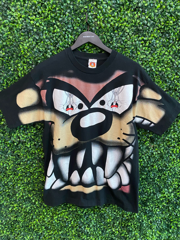 Special!! 90's TAZ BUGS BUNNY EYES Tシャツ