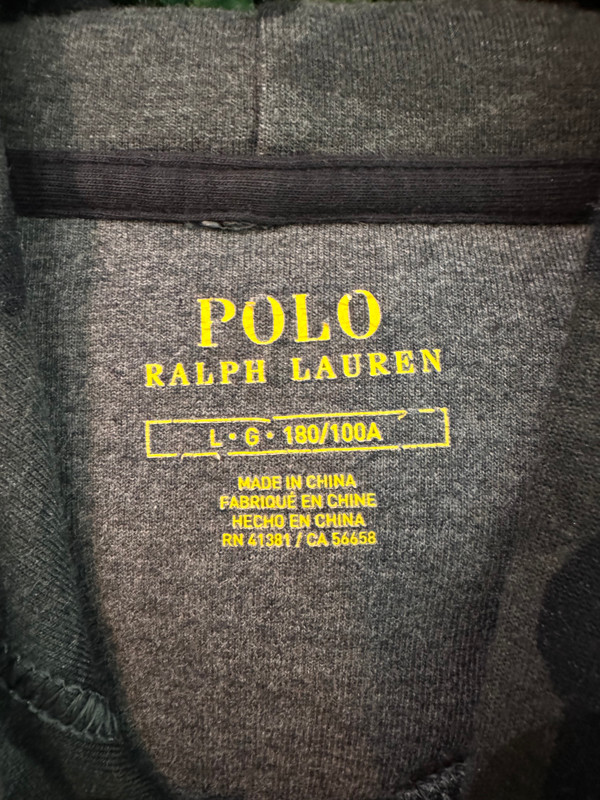 POLO RALPH LAUREN P WING CAMO HOODIE
