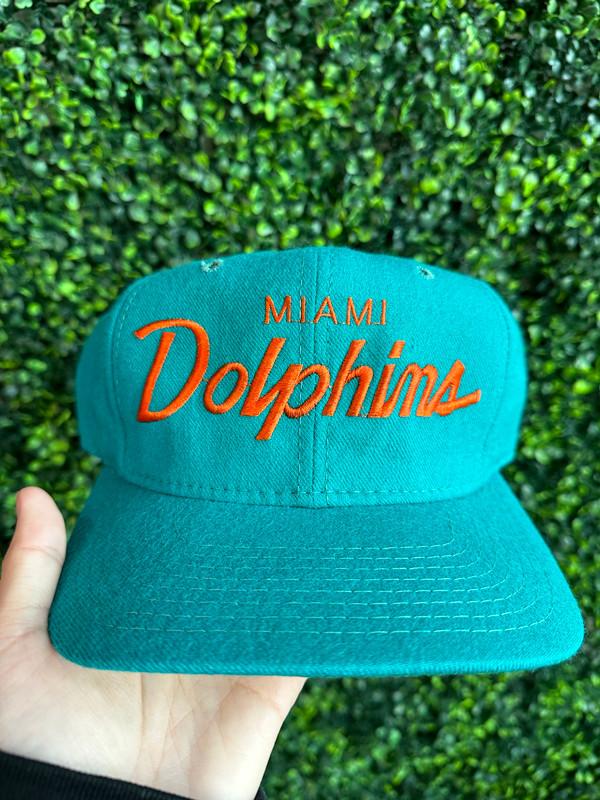 VINTAGE MIAMI DOLPHINS SPORTS SPECIALTIES WOOL SNAPBACK