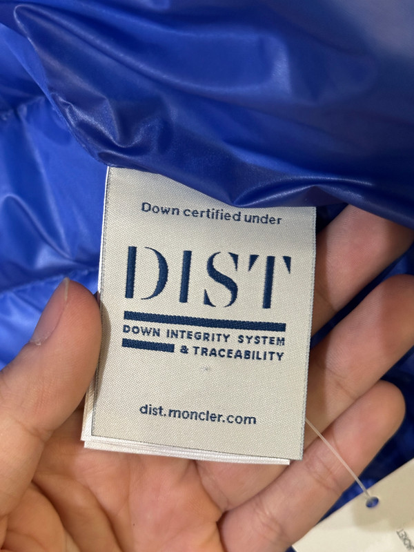 MONCLER BLUE DANIEL DOWN JACKET