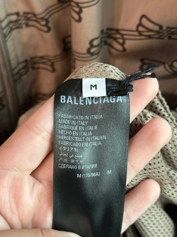 BALENCIAGA TRACK JACKET (FITS LIKE XL)