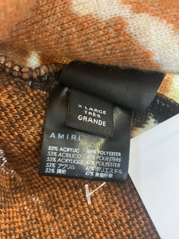 AMIRI TIE-DYE FLEECE