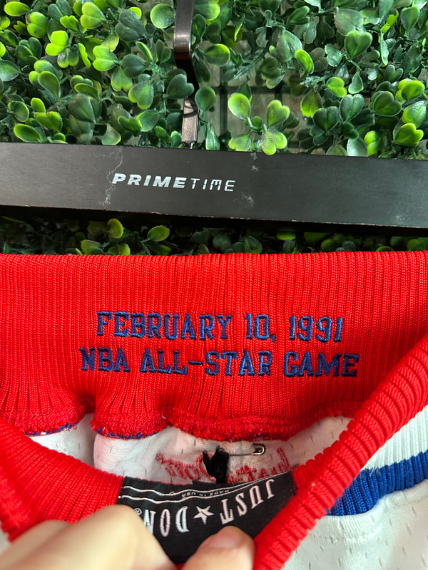 BRAND NEW JUST DON 1991 ASG MESH SHORTS (SZ XL)