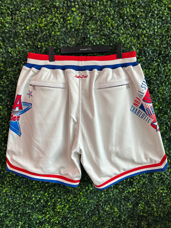 BRAND NEW JUST DON 1991 ASG MESH SHORTS (SZ XL)