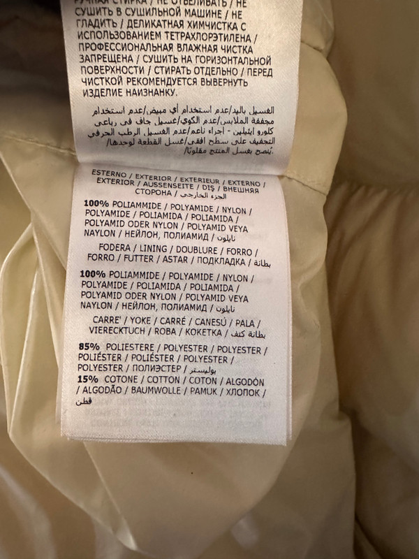 MONCLER ALL OVER PRINT PUFFER