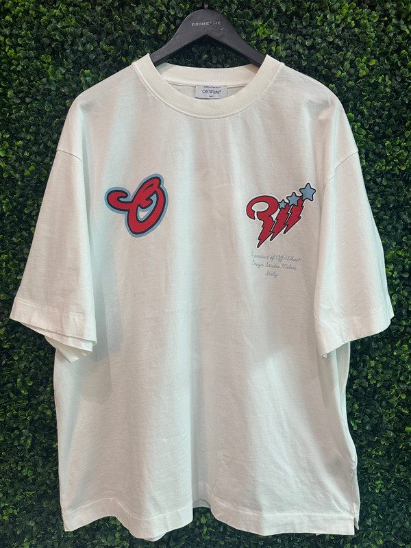 BRAND NEW OFF-WHITE SNAKE TEE (SZ XL)