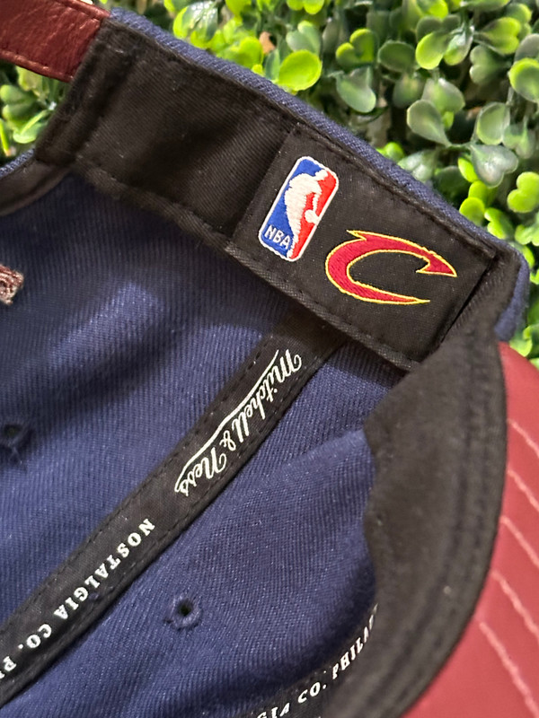 CLEVELAND CAVS MITCHELL & NESS SNAKESKIN JUST DON CAP