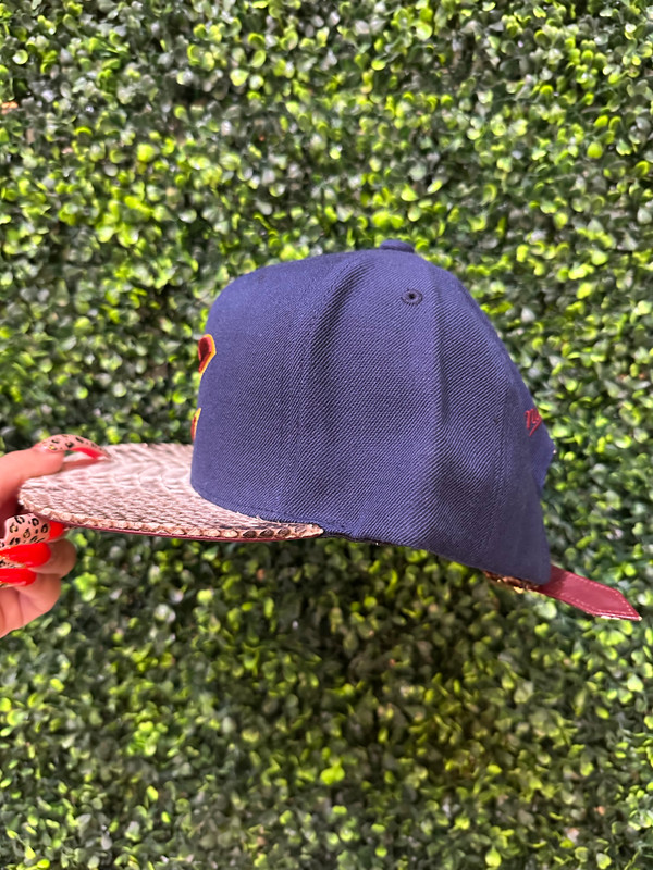 CLEVELAND CAVS MITCHELL & NESS SNAKESKIN JUST DON CAP