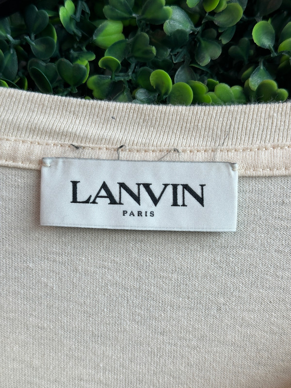 LANVIN LOGO TEE (SZ L)