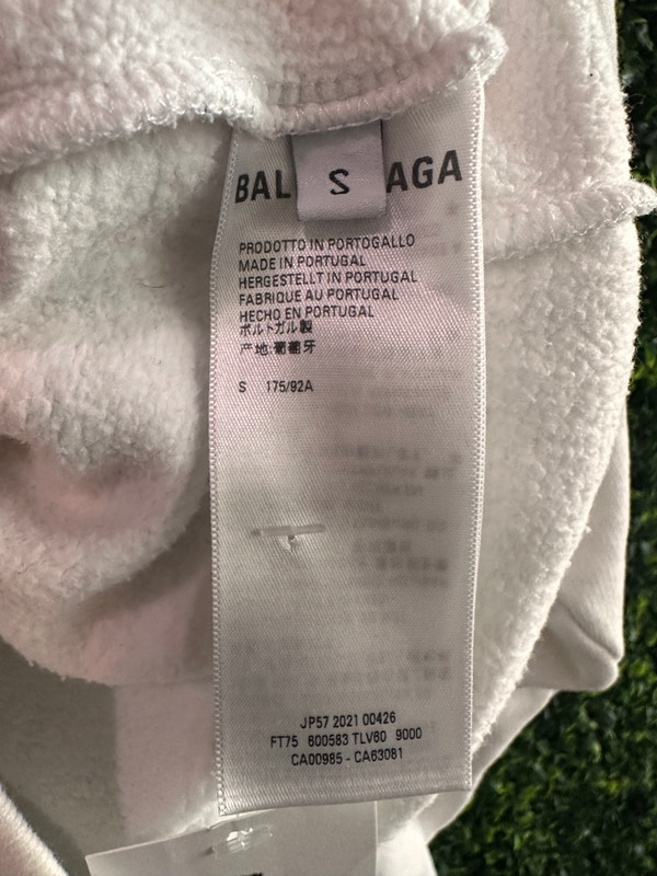 BALENCIAGA HOODIE (SZ S)