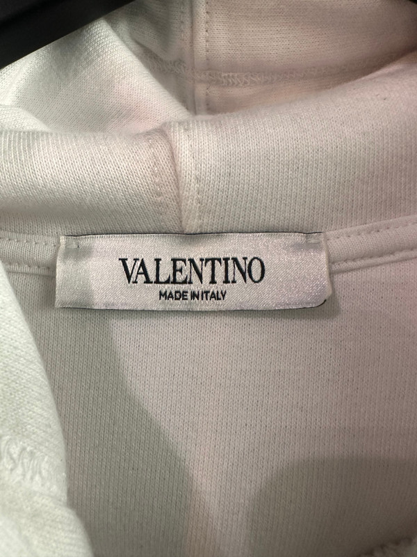 VALENTINO LOGO HOODIE (SZ M)