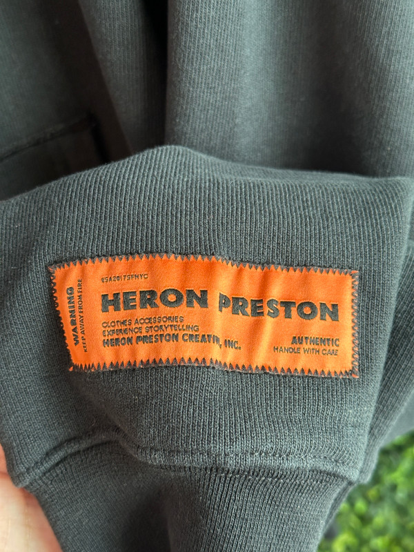 HERON PRESTON HOODIE (SZ XL)