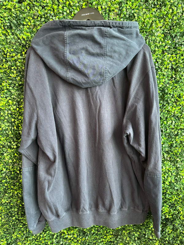 VINTAGE POLO SPORT FRONT ZIP POCKET NAVY HOODIE