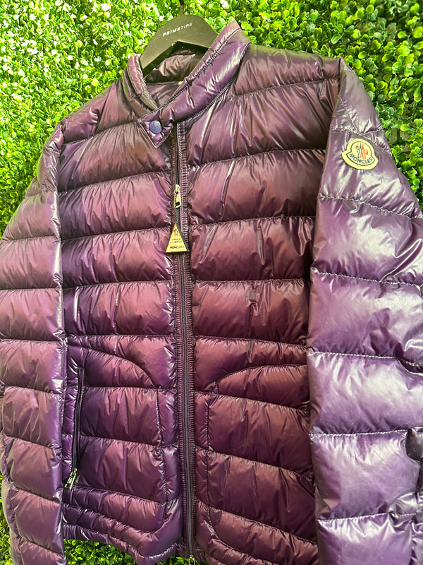 MONCLER PURPLE ACORUS GIUBOTTO JACKET