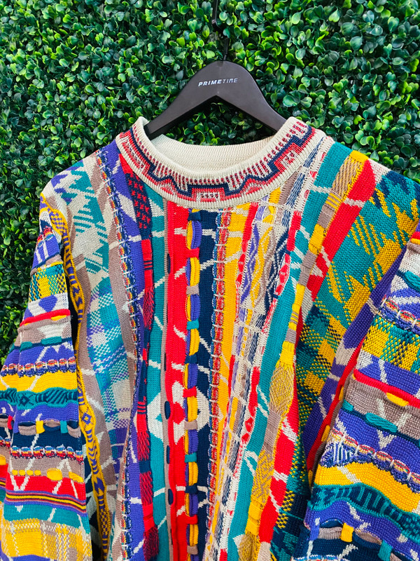 COOGI MULTIPATTERN SWEATER