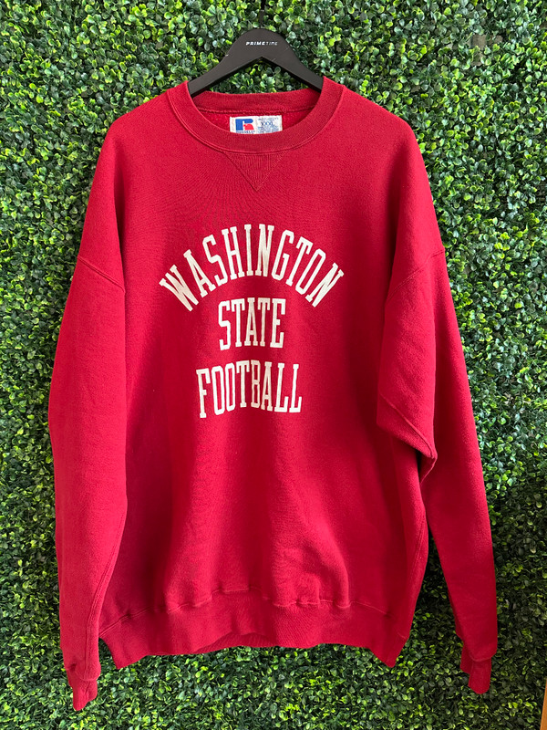 VINTAGE WASHINGTON STATE COUGARS RUSSELL ATHLETIC CREWNECK