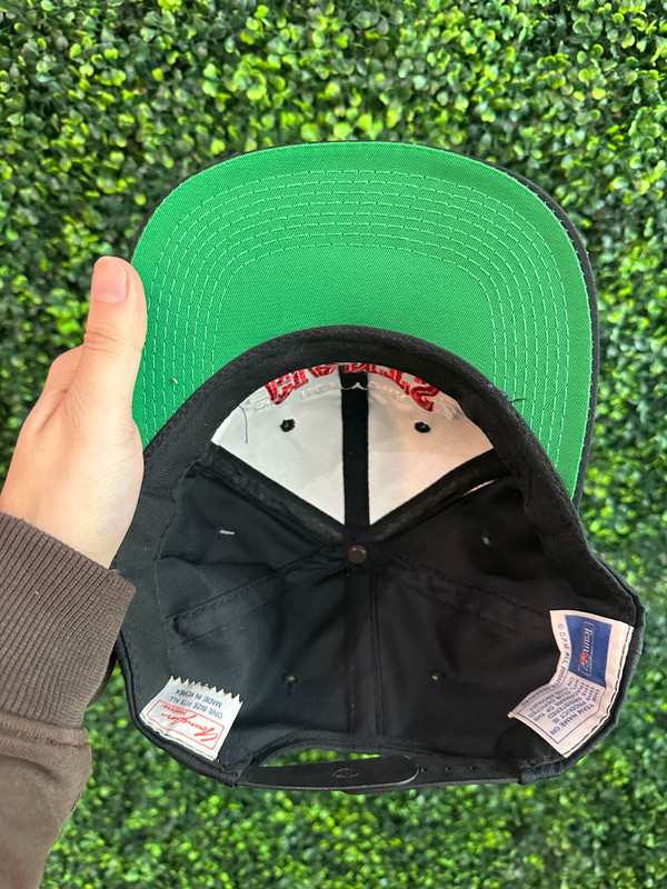 VINTAGE NEW YORK GIANTS YOUNGAN BLACK SNAPBACK