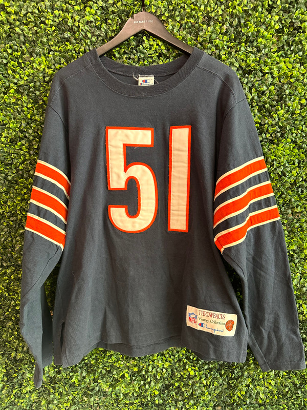 VINTATGE DICK BUTKUS CHICAGO BEARS CHAMPION THROWBACK JERSEY