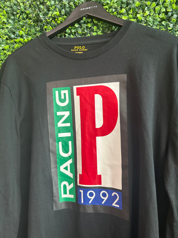 BRAND NEW POLO RALPH LAUREN RACING RETRO L/S SHIRT