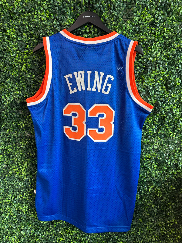 PATRICK EWING NEW YORK KNICKS ADIDAS SOUL SWINGMAN JERSEY