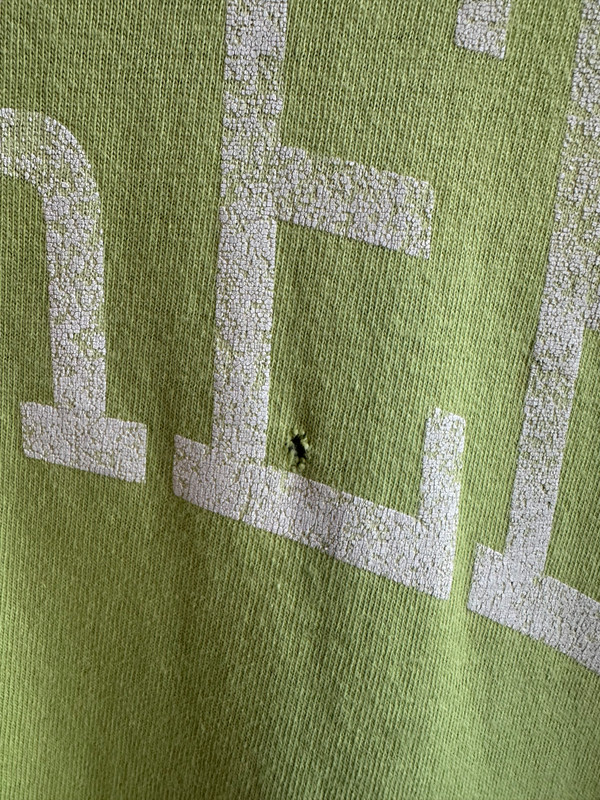 VINTAGE NEW YORK YANKEES LIME GREEN STARTER TEE