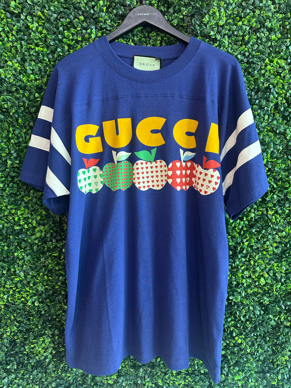 GUCCI LES POMMES PRINT TEE (SZ S)