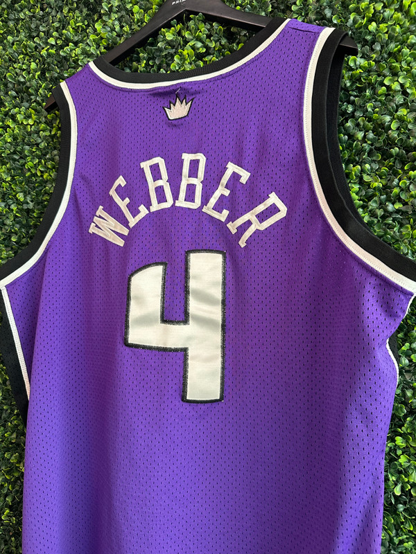 VINTGE CHRIS WEBBER SACRAMENTO KINGS NIKE SWINGMAN JERSEY