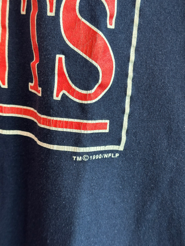 VINTAGE NEW YORK GIANTS LOGO 7 TEE