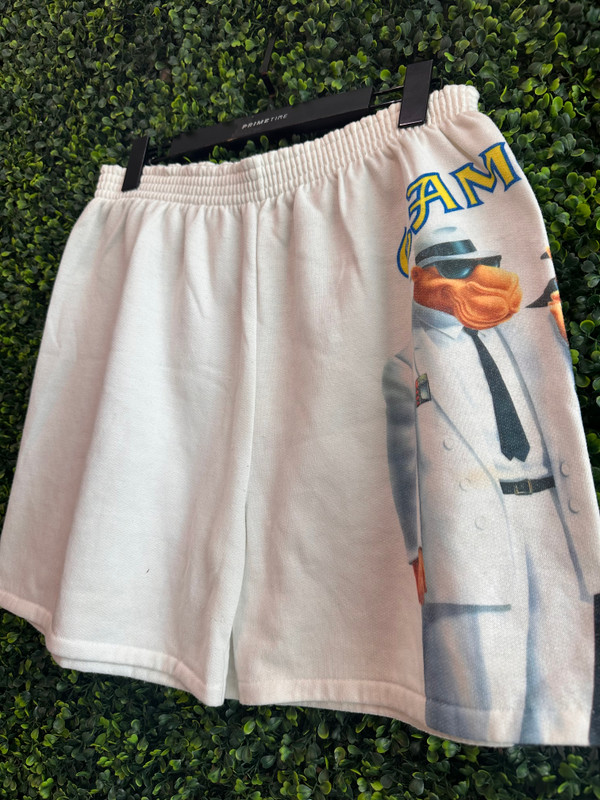 VINTAGE CAMEL COTTON SHORTS