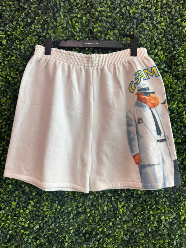 VINTAGE CAMEL COTTON SHORTS
