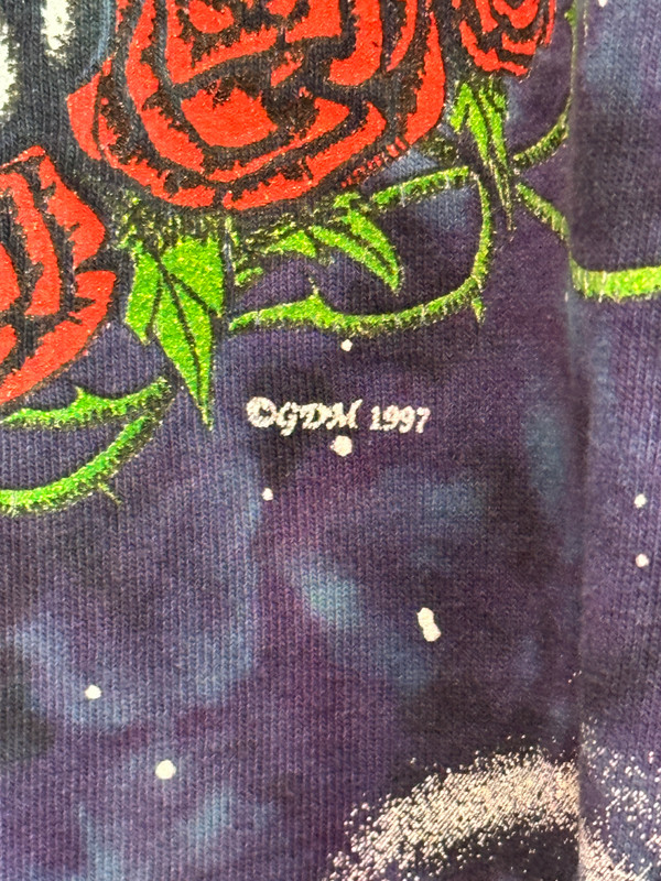 VINTAGE 1997 GRATEFUL DEAD 'SPACE YOUR FACE' AOP TEE