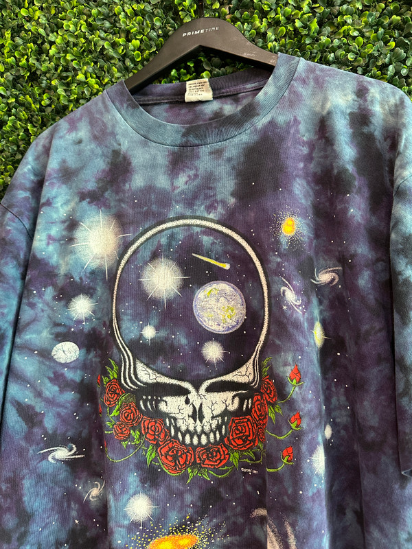 VINTAGE 1997 GRATEFUL DEAD 'SPACE YOUR FACE' AOP TEE