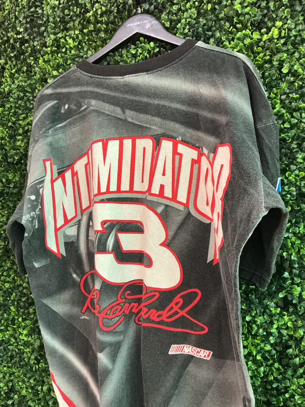 VINTAGE DALE EARNHARDT 'THE INTIMIDATOR' STEERING WHEEL TEE