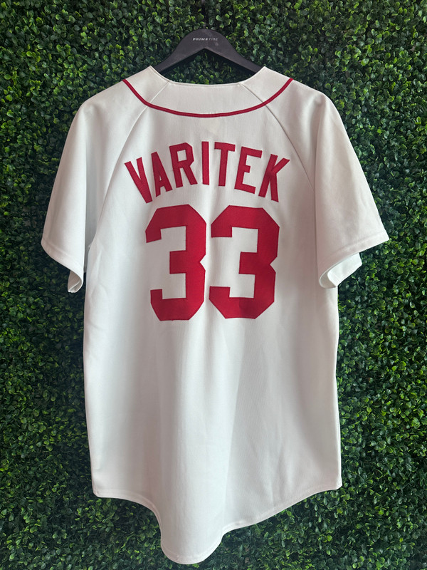 VI NTAGE JASON VARITEK BOSTON RED SOX MAJESTIC JERSEY
