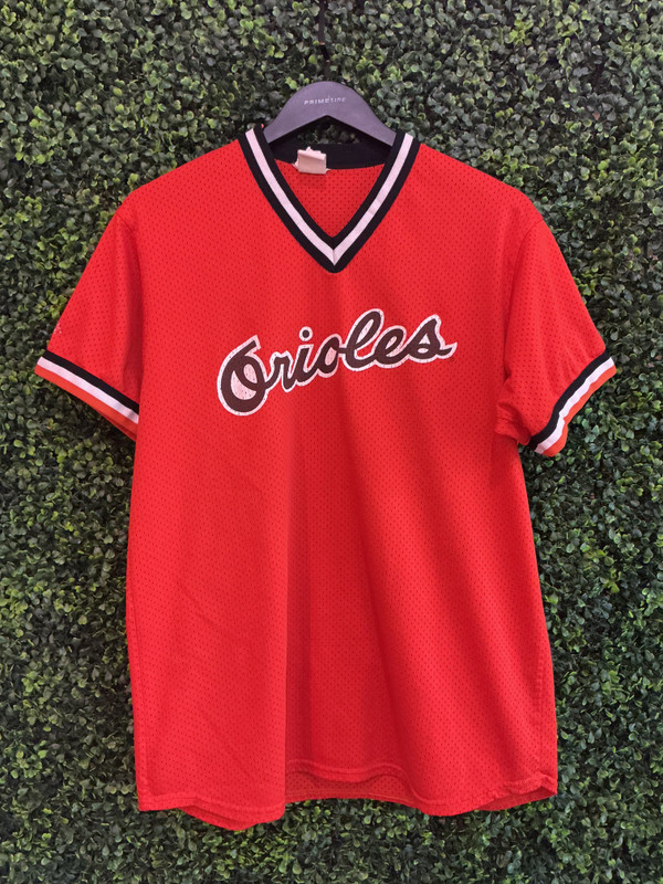 VINTAGE BALTIMORE ORIOLES MAJESTIC BATTING PRACTICE JERSEY