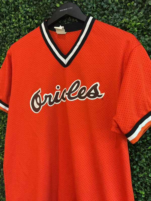 VINTAGE BALTIMORE ORIOLES MAJESTIC BATTING PRACTICE JERSEY
