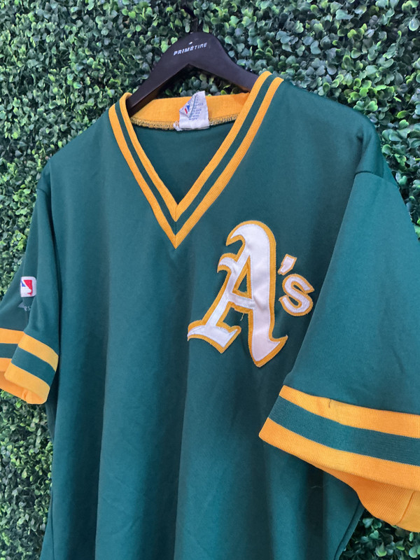 VINTAGE OAKLAND ATHLETICS MAJESTIC BATTING PRACTICE JERSEY