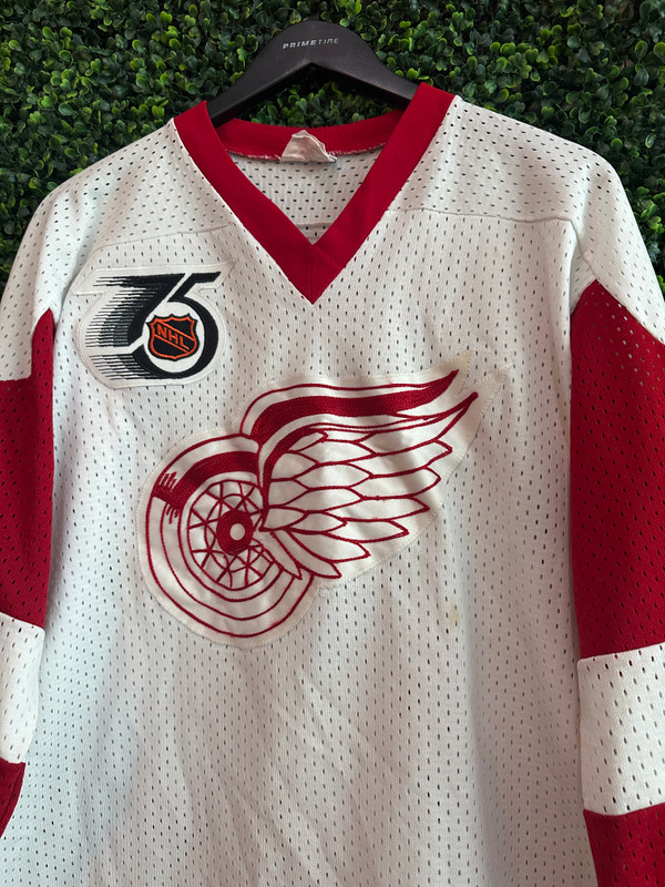 VINTAGE TIM CHEVELDAE DETROIT RED WINGS JERSEY