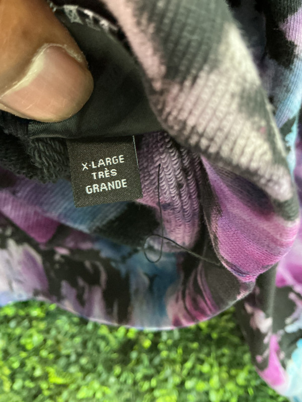 BRAND NEW AMIRI CRYSTAL BALL TIE DYE CREWNECK