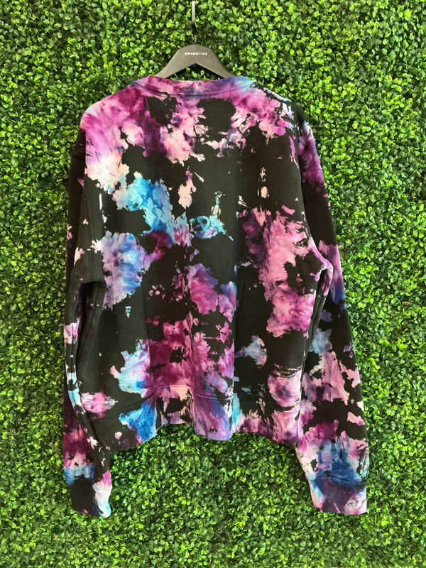 BRAND NEW AMIRI CRYSTAL BALL TIE DYE CREWNECK